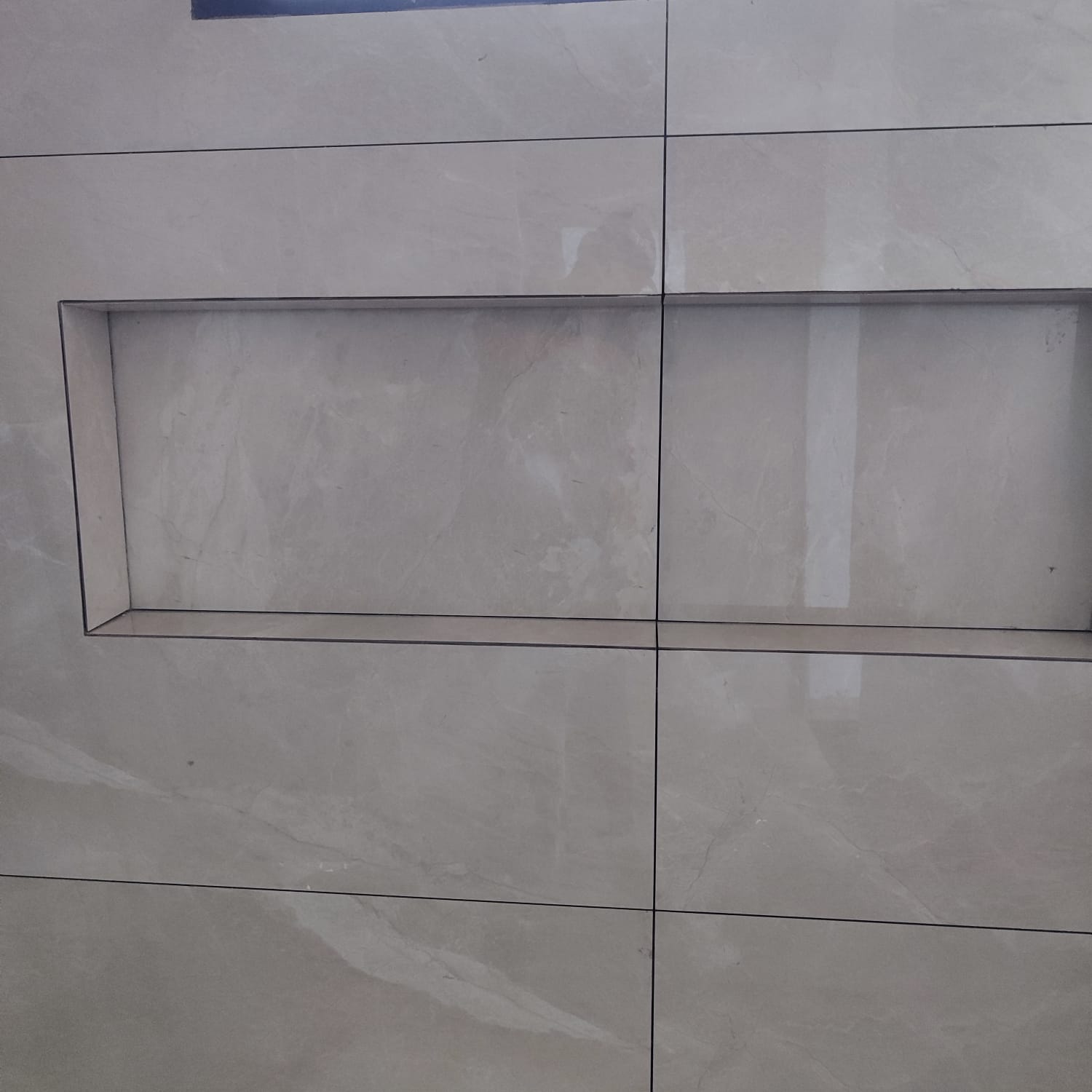 Detalhe de nicho em revestimento